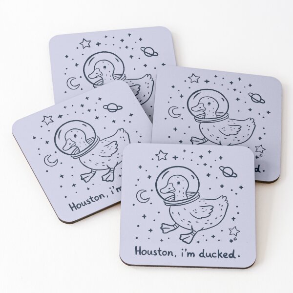 Item preview, Houston, I’m Ducked designed and sold by Itouchedabee.