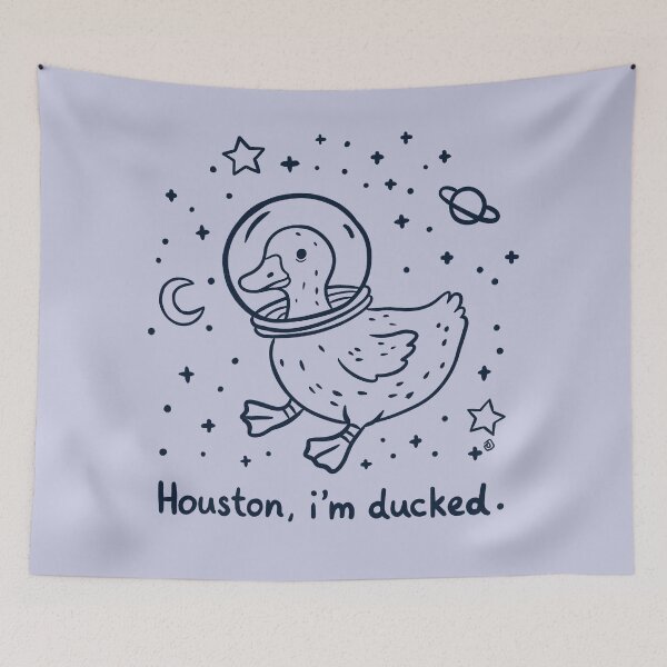 Item preview, Houston, I’m Ducked designed and sold by Itouchedabee.