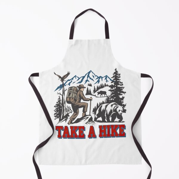 Item preview, Take a Hike, Conquer New Heights, Hiking, funnyfits70, Humor, Funny, retro, vintage, funny quotes, animal humor, designed and sold by FunnyFits70.