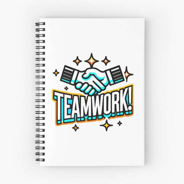 Item preview, Teamwork Handshake Typography designed and sold by Akioos.