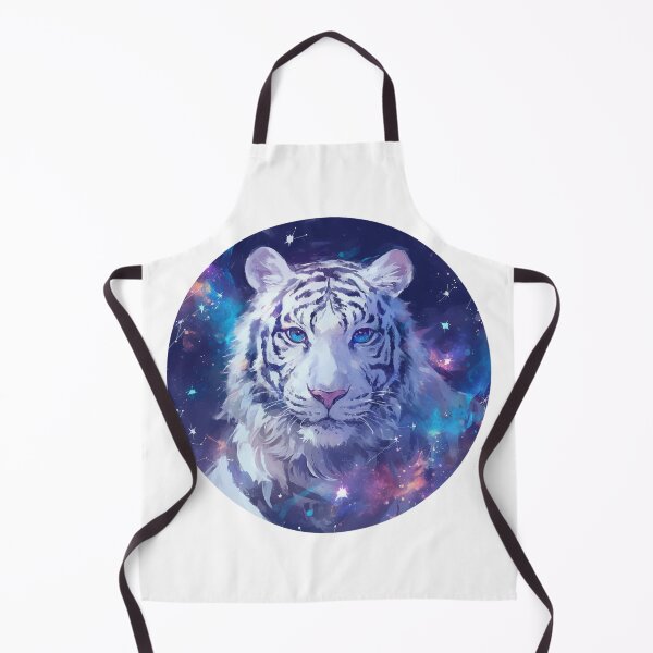 Item preview, Cute galaxy White Tiger designed and sold by SMARTKIT DESIGNAGENCY.