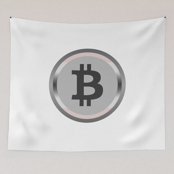 Item preview, Bitcoin silver coin designed and sold by Never Stop Trading.