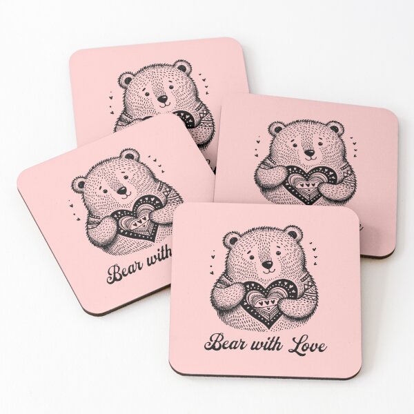 Item preview, Bear with love, Gift for Girl friend, Gift for Boy friend, Valentines day gift designed and sold by DekoDesignsHub.