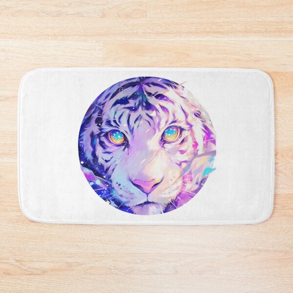 Item preview, Cute galaxy White Tiger designed and sold by SMARTKIT  DESIGNAGENCY.