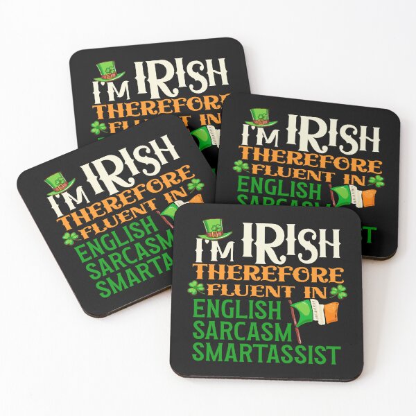 Item preview, Im Irish Therefore Fluent in Sarcasm - St. Patrick's Day designed and sold by Colorfulman.