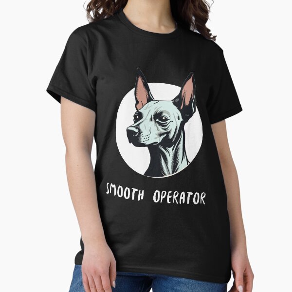 Vista previa del artículo con la obra «Perro xoloitzcuintli de raza Smooth Operator», diseñado y vendido por Inkcredible designs.