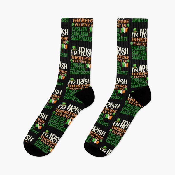 Item preview, Im Irish Therefore Fluent in Sarcasm - St. Patrick's Day designed and sold by Colorfulman.