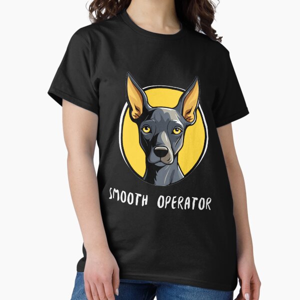 Vista previa del artículo con la obra «Perro xoloitzcuintli de raza Smooth Operator», diseñado y vendido por Inkcredible designs.