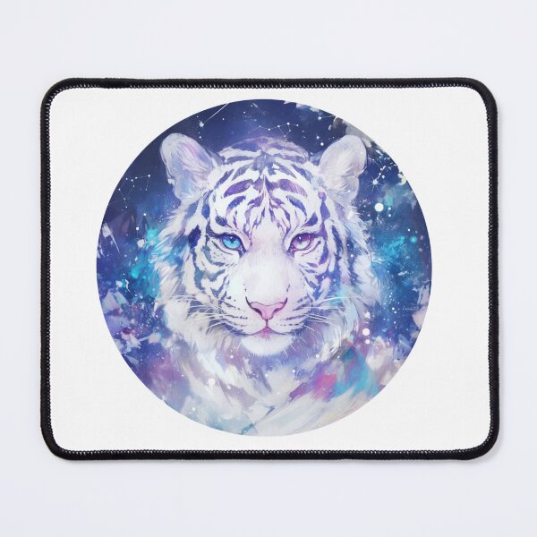 Item preview, Cute galaxy White Tiger designed and sold by SMARTKIT DESIGNAGENCY.