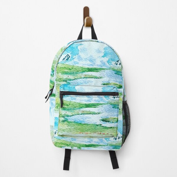 Item preview, Howl's Moving Castle Landscape designed and sold by Inkhov Art.