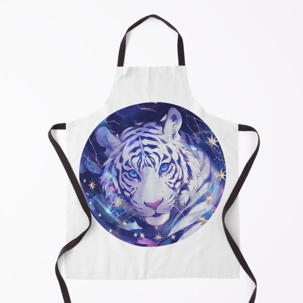Item preview, Cute galaxy White Tiger designed and sold by SMARTKIT DESIGNAGENCY.