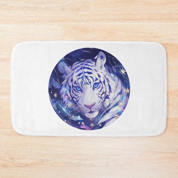 Item preview, Cute galaxy White Tiger designed and sold by SMARTKIT  DESIGNAGENCY.