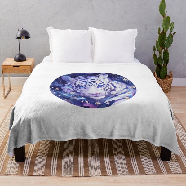 Item preview, Cute galaxy White Tiger designed and sold by SMARTKIT  DESIGNAGENCY.