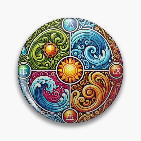 Item preview, Elements Circle designed and sold by smugdesigns.