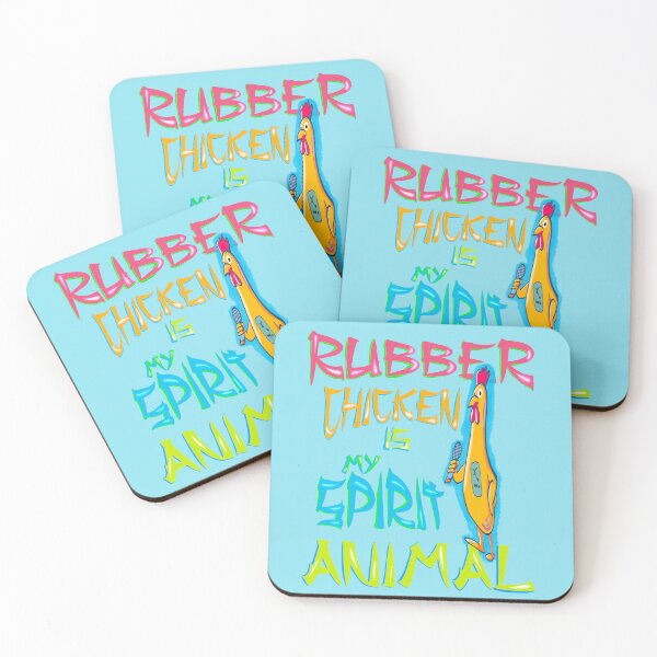 Item preview, Rubber Chicken is My Spirit Animal  designed and sold by box-artshop.