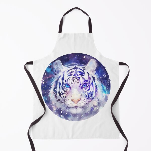 Item preview, Cute galaxy White Tiger designed and sold by SMARTKIT DESIGNAGENCY.