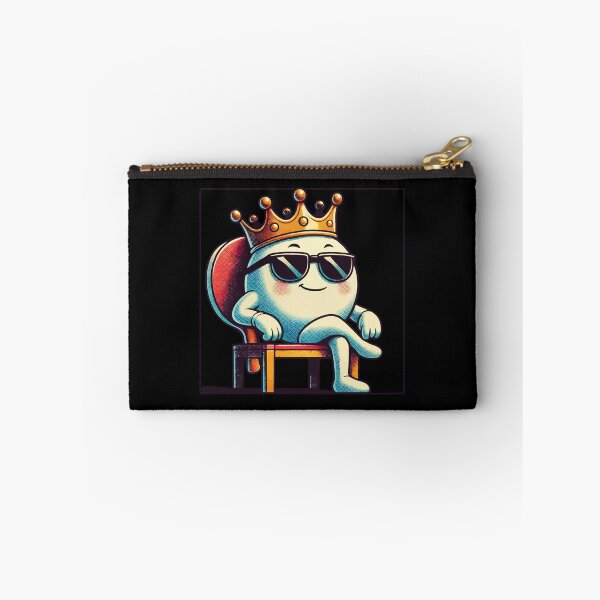 Item preview, Funny Cartoon Table Tennis Ball King designed and sold by LuminOrb.