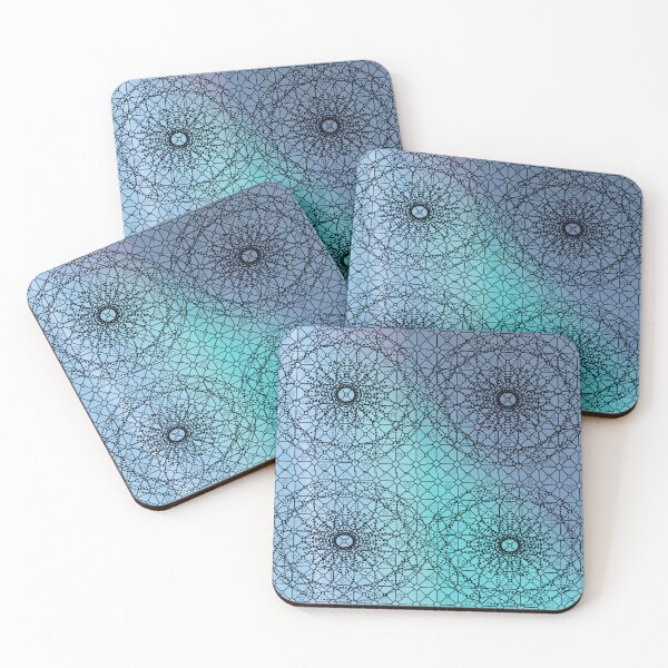 Item preview, Diamond blue geometrical design designed and sold by Artisfunforme.