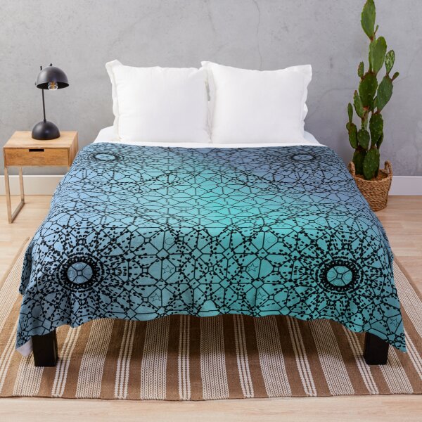 Item preview, Diamond blue geometrical design designed and sold by Artisfunforme.