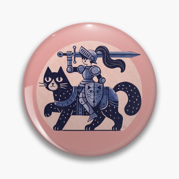 Item preview, Knight Riding a Cat designed and sold by Itouchedabee.