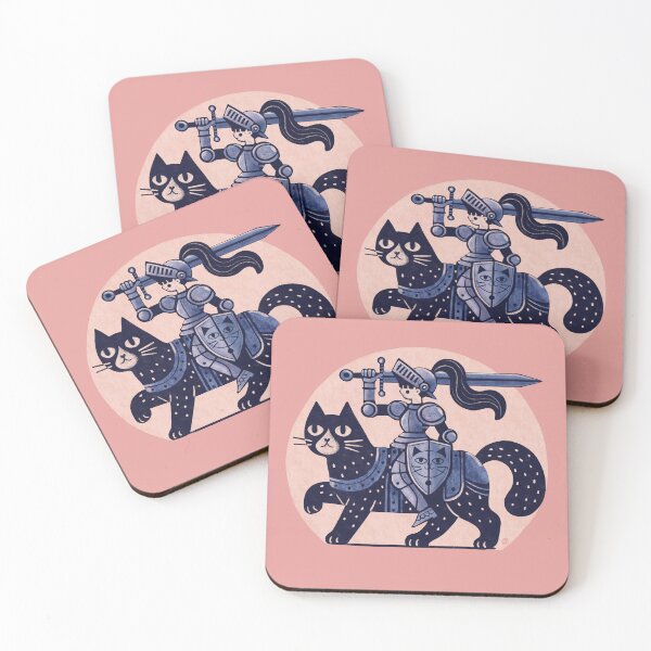 Item preview, Knight Riding a Cat designed and sold by Itouchedabee.