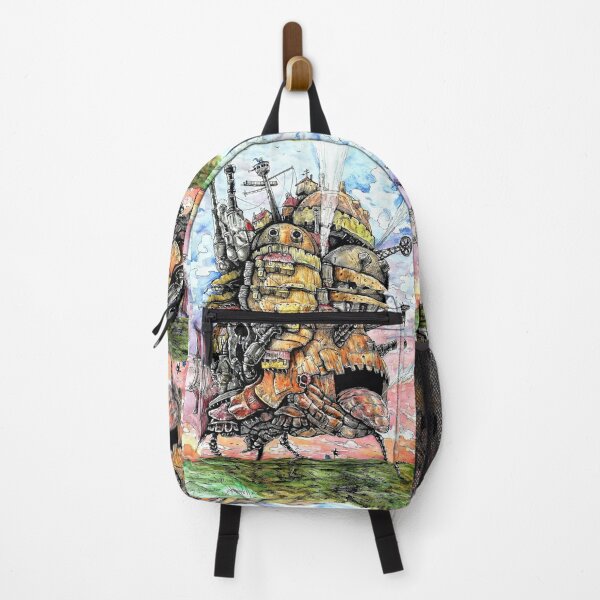 Item preview, Watercolor and Ink Howl's Moving Castle designed and sold by Inkhov Art.