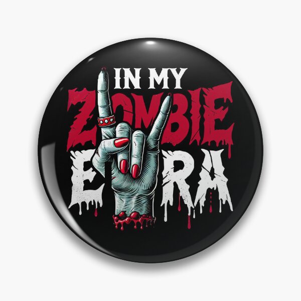 Item preview, in my zombie era – Scary and Gothic Undead Design for Horror Fans designed and sold by DrawHandArt.