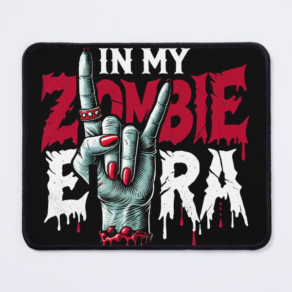Item preview, in my zombie era – Scary and Gothic Undead Design for Horror Fans designed and sold by DrawHandArt.
