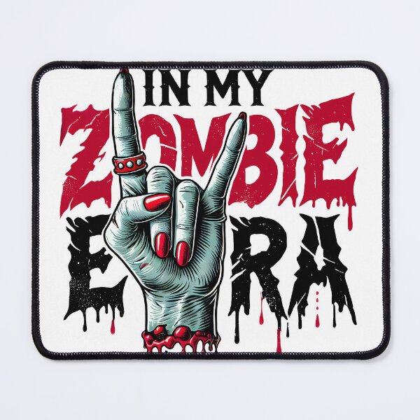 Item preview, in my zombie era – Scary and Gothic Undead Design for Horror Fans designed and sold by DrawHandArt.