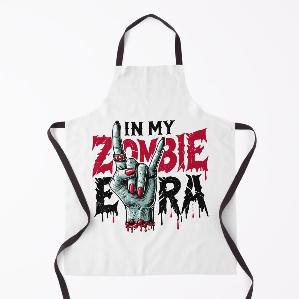 Item preview, in my zombie era – Scary and Gothic Undead Design for Horror Fans designed and sold by DrawHandArt.