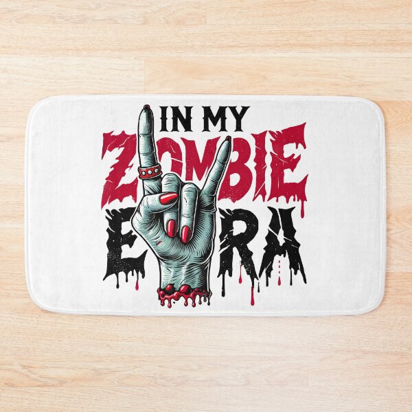 Item preview,  in my zombie era – Scary and Gothic Undead Design for Horror Fans designed and sold by DrawHandArt.