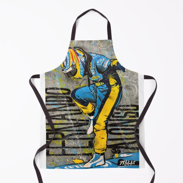 Item preview, nando Alons F1 graffiti painting by DRAutoArt designed and sold by DRAutoArt.
