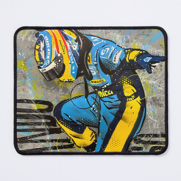Item preview, nando Alons F1 graffiti painting by DRAutoArt designed and sold by DRAutoArt.