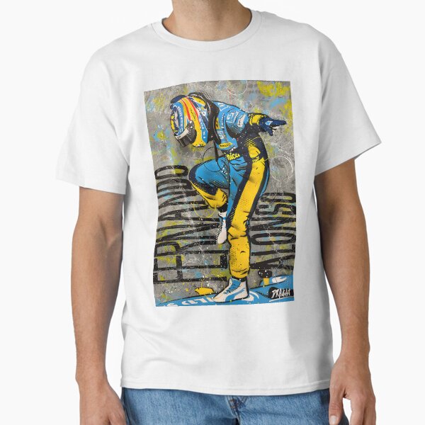 nando Alons F1 graffiti painting by DRAutoArt Classic T-Shirt