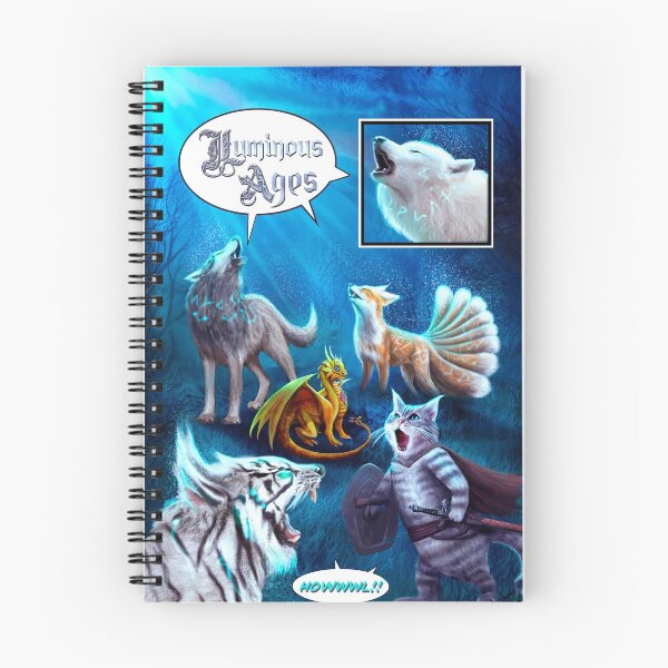 Item preview, Wolf Pack Art from Luminous Ages designed and sold by Anthony  Christou.