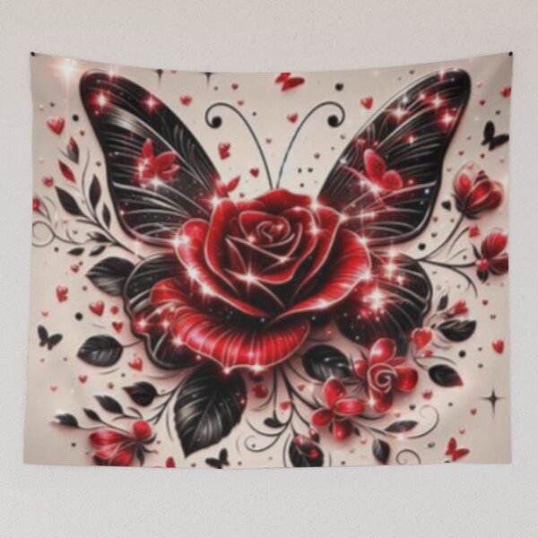 Item preview, Butterfly with Rose, Fairy Lights designed and sold by Shs-Kenya.