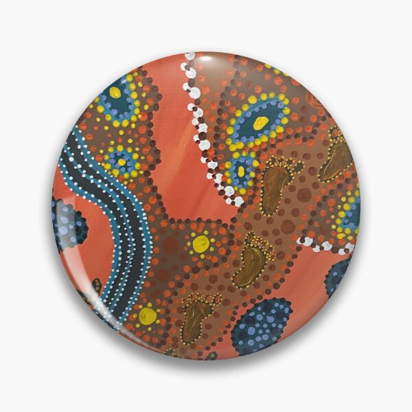 Item preview, Authentic Aboriginal artist - river leads home  designed and sold by Melchime.