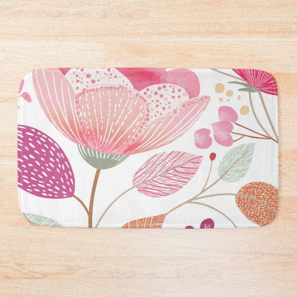 Item preview, Hand drawn illustration of flowers and leaves designed and sold by celiacreatec.