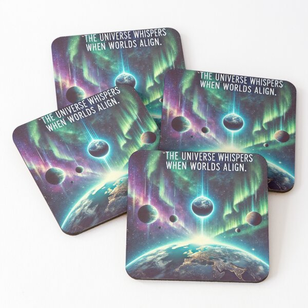 Item preview, Universe Whispers, When Worlds Align designed and sold by Divine Lens Art.