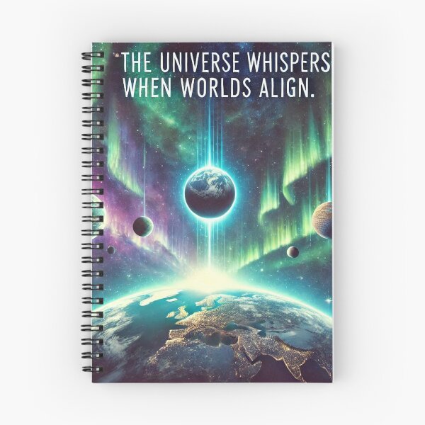 Item preview, Universe Whispers, When Worlds Align designed and sold by Divine Lens Art.
