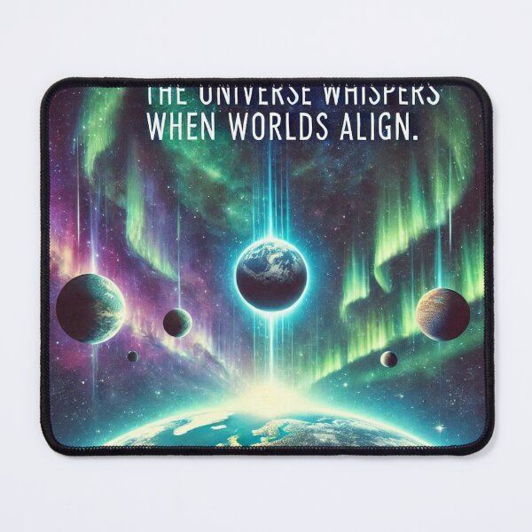 Item preview, Universe Whispers, When Worlds Align designed and sold by Divine Lens Art.