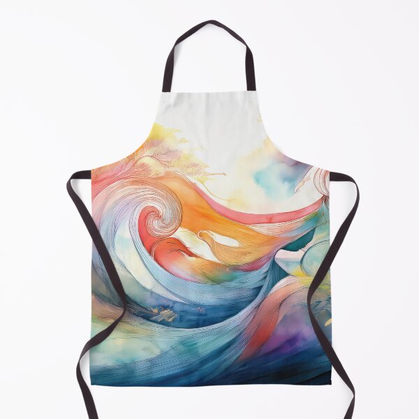 Item preview, Chromatic Waves: A Symphony of Wind and Water in Motion designed and sold by puravidavisions.