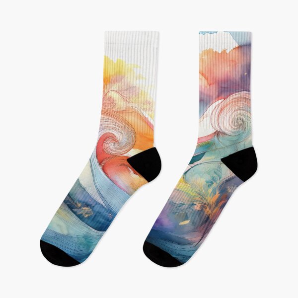 Item preview, Chromatic Waves: A Symphony of Wind and Water in Motion designed and sold by puravidavisions.