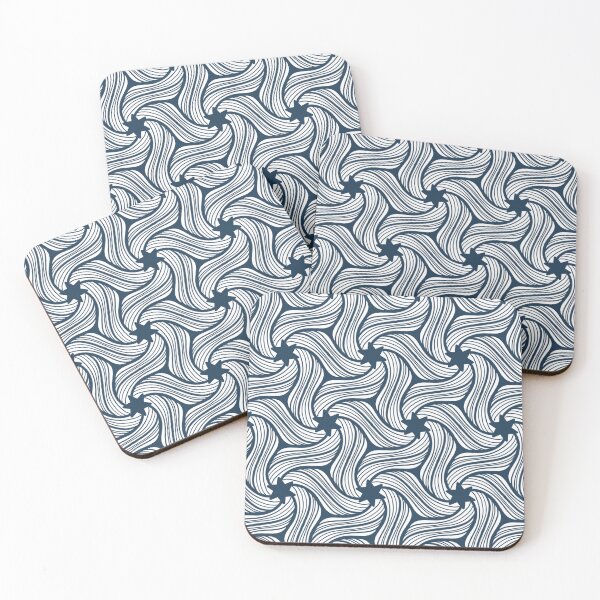 Item preview, Stars and twisted yarn pattern designed and sold by Inky-Spiration.