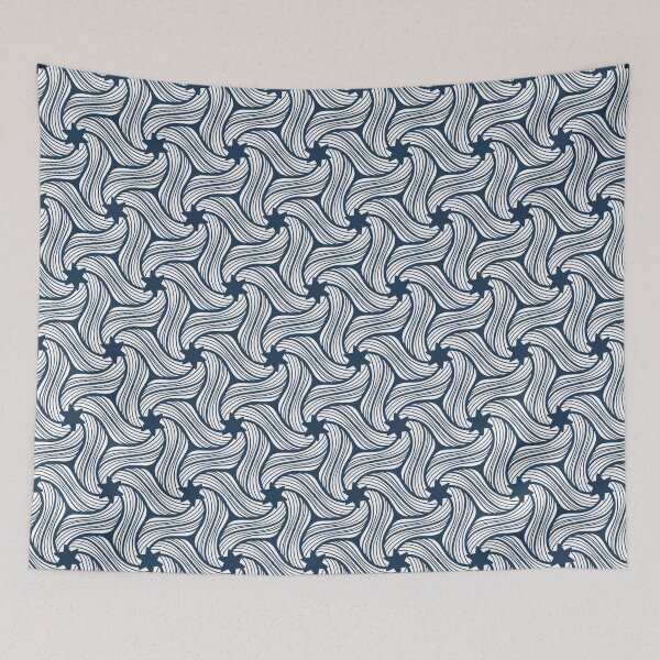 Item preview, Stars and twisted yarn pattern designed and sold by Inky-Spiration.