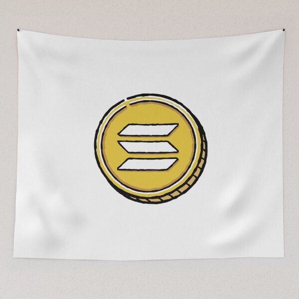 Item preview, Solana Gold Coin designed and sold by Never Stop Trading.