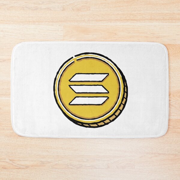 Item preview, Solana Gold Coin designed and sold by Never Stop Trading.