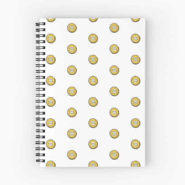 Item preview, Solana Gold Coin Pattern designed and sold by Never Stop Trading.