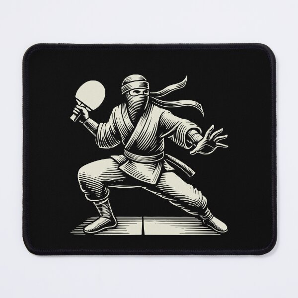 Item preview, Ninja Table Tennis Fighter Ping Pong Master designed and sold by LuminOrb.