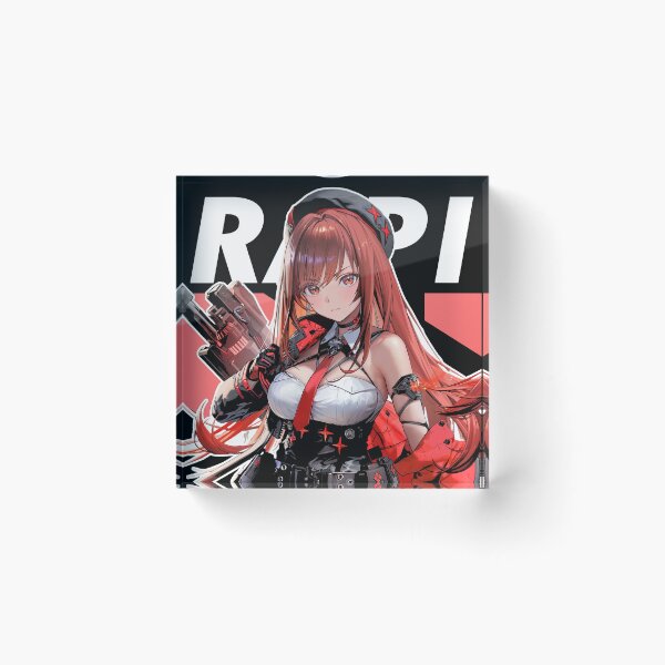 Item preview, Nikke Shirt fan Rapi red hood Goddess of Victory Nikke sticker case designed and sold by ItemWaifuArt.